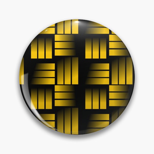 Item preview, Thermal Vent - Yellow Glowing Basket Weave Pattern designed and sold by The Nomadic Designs.