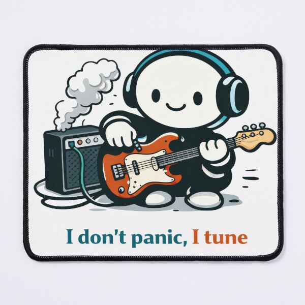 Item preview, I Don’t Panic, I Tune designed and sold by ChaosInNumbers.