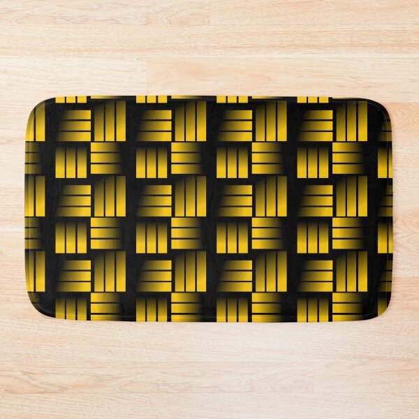 Item preview, Thermal Vent - Yellow Glowing Basket Weave Pattern designed and sold by The Nomadic Designs.