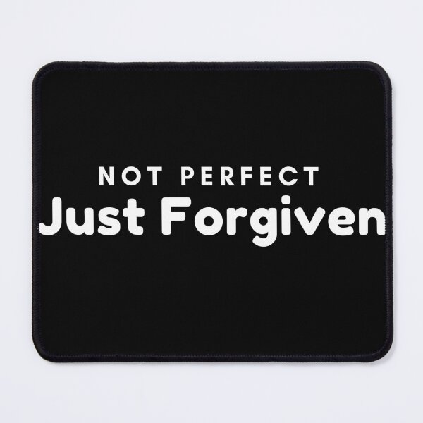 Item preview, Not Perfect, Just Forgiven designed and sold by Only-Jesus-Oficial.