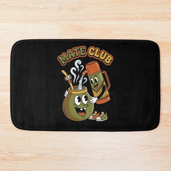 Item preview, Mate Club - Retro Cartoon Yerba Mate & Thermos Friends designed and sold by flamini.