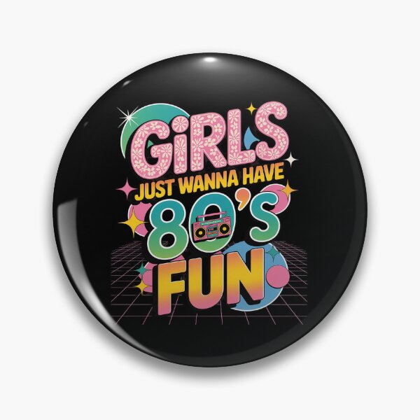 Item preview, 80’s Girls Just Wanna Have Fun Party Women 1 designed and sold by angolinnArt.