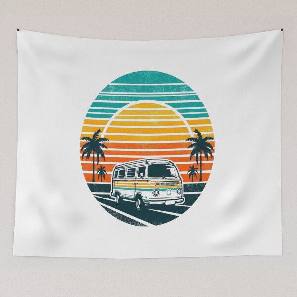 Item preview, Retro Van Life - 70s Summer Road Trip Aesthetic designed and sold by RetroRascalStudio.