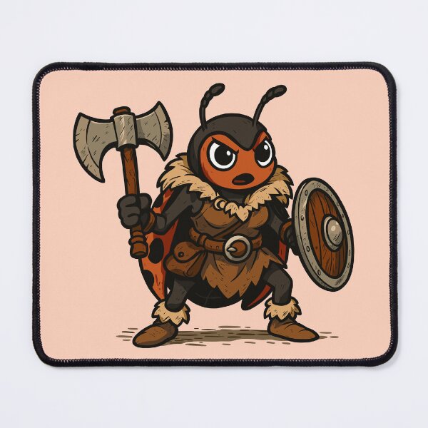 Item preview, Barbarian Ladybug designed and sold by Ghost on Toast.