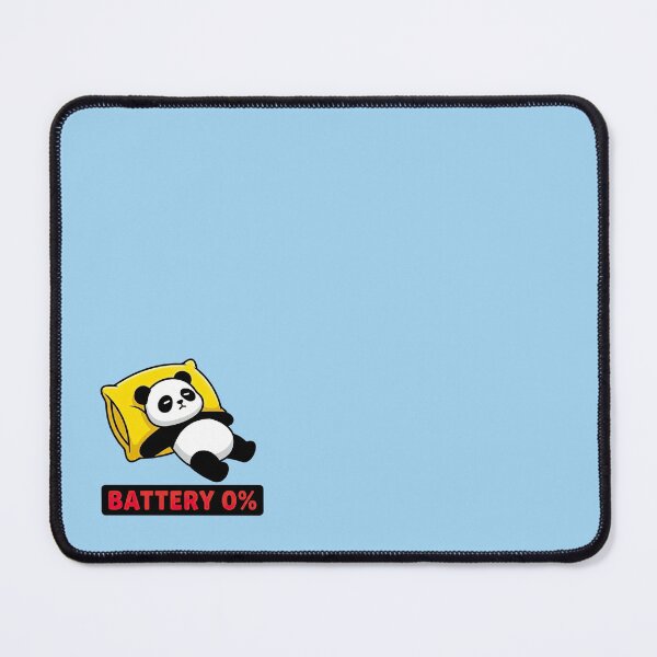 Item preview, Tired Panda Battery 0 Percent designed and sold by WildCute.