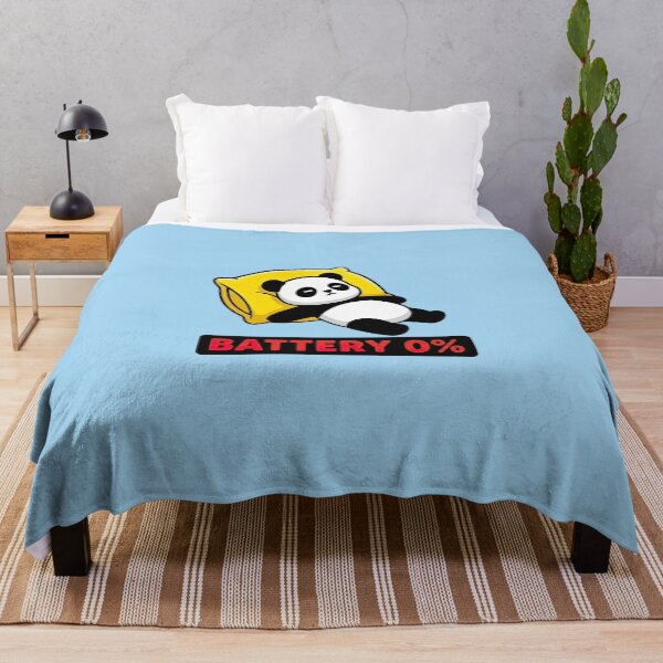 Item preview, Tired Panda Battery 0 Percent designed and sold by WildCute.