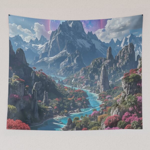 Item preview, The Living Valley designed and sold by AbstractAnom.
