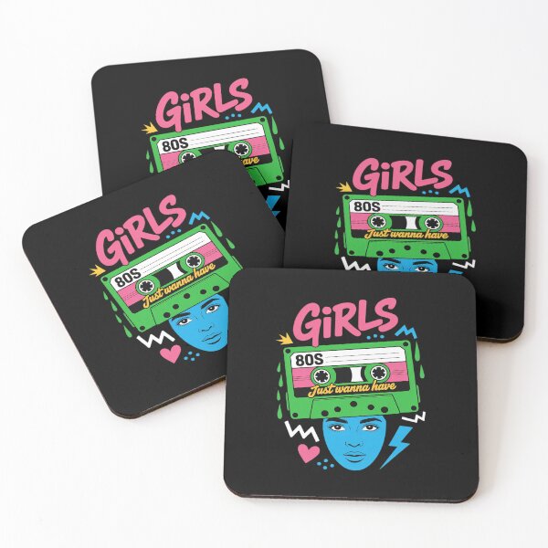 Item preview, 80’s Girls Just Wanna Have Fun Party Women 5 designed and sold by MarkLeedsArt.