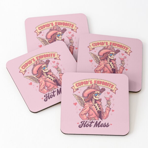 Item preview, SKELETON CUPID'S FAVORITE HOT MESS designed and sold by BKDIGITALSHOP.