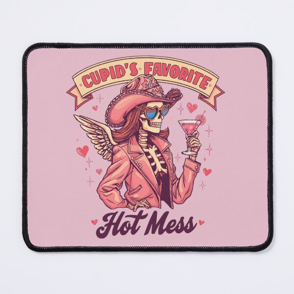 Item preview, SKELETON CUPID'S FAVORITE HOT MESS designed and sold by BKDIGITALSHOP.