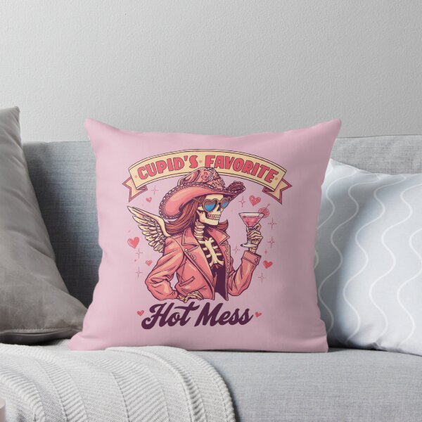Item preview, SKELETON CUPID'S FAVORITE HOT MESS designed and sold by BKDIGITALSHOP.