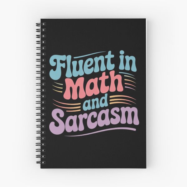 Item preview, Fluent in Math and Sarcasm Teacher Appreciation4 designed and sold by DigitaldeligArt.