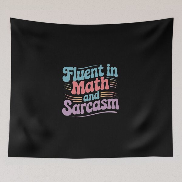 Item preview, Fluent in Math and Sarcasm Teacher Appreciation4 designed and sold by DigitaldeligArt.