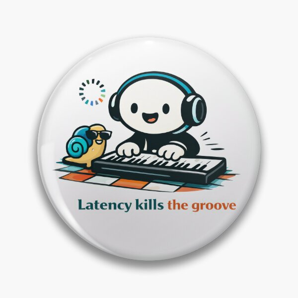 Item preview, Latency kills the groove designed and sold by ChaosInNumbers.