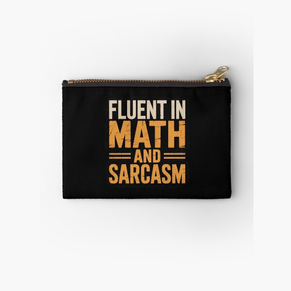 Item preview, Fluent in Math and Sarcasm Teacher day designed and sold by DigitaldeligArt.