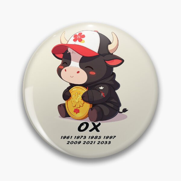 Item preview, Chinese Zodiac Sign Ox designed and sold by LiskoDesign.
