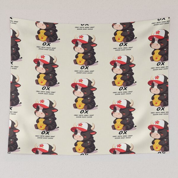 Item preview, Chinese Zodiac Sign Ox designed and sold by LiskoDesign.