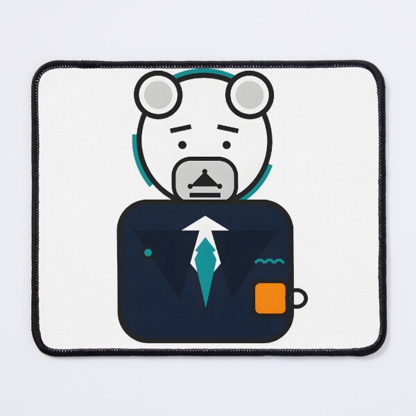 Item preview, Business bear with coffee designed and sold by AggAverse.