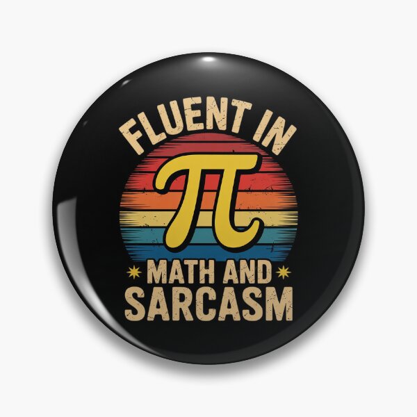 Item preview, Fluent in Math and Sarcasm, Fun  designed and sold by DigitaldeligArt.