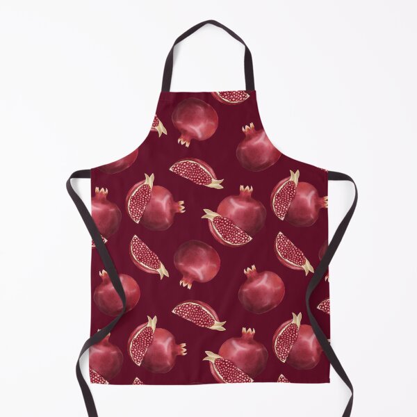 Item preview, Watercolor Pomegranate Pattern designed and sold by katasonovaart.