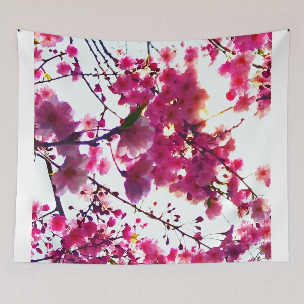 Item preview, Cherry blossoms | pink flowering spring tree designed and sold by hollycooper.