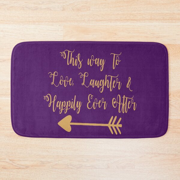 Item preview, This Way To Love Laughter Inspirational Romantic Quote designed and sold by taiche.