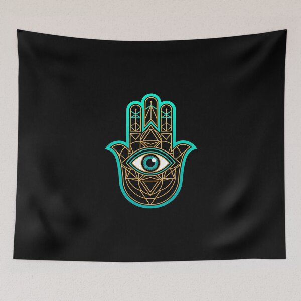Item preview, Divine Hamsa Hand - Protection, Luck & Abundance designed and sold by ImpactVibe.