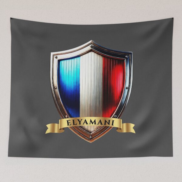 Item preview, Elyamani French Heritage Crest Shield designed and sold by Highlandkings.