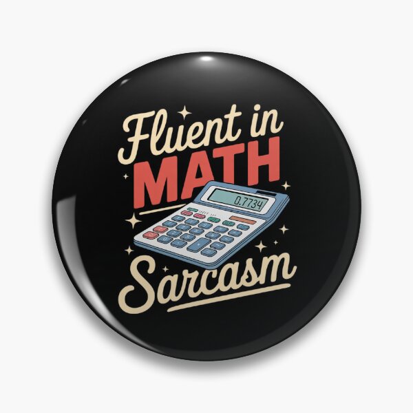 Item preview, Fluent in Math and Sarcasm, Teacher 0 designed and sold by DigitaldeligArt.