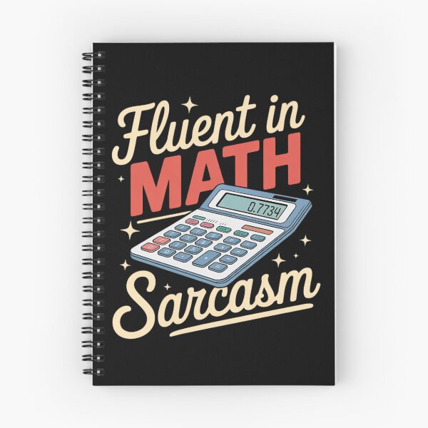 Item preview, Fluent in Math and Sarcasm, Teacher 0 designed and sold by DigitaldeligArt.