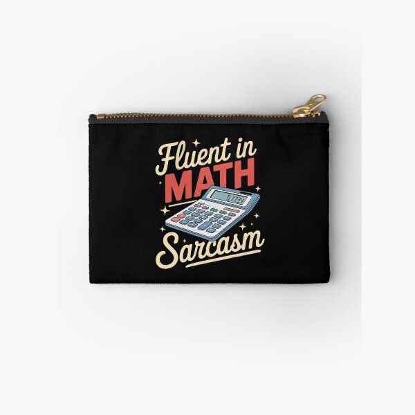 Item preview, Fluent in Math and Sarcasm, Teacher 0 designed and sold by DigitaldeligArt.