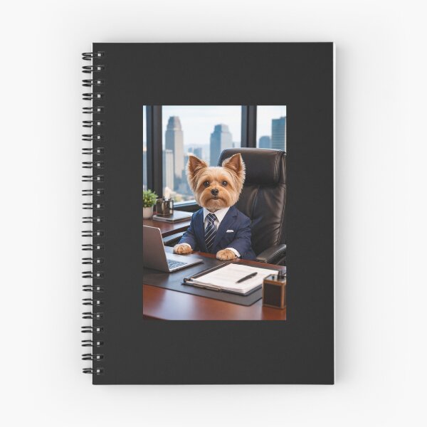 Item preview, Funny CEO Dog Office Art – Corporate Humour Yorkshire Terrier Executive designed and sold by ColourCove .