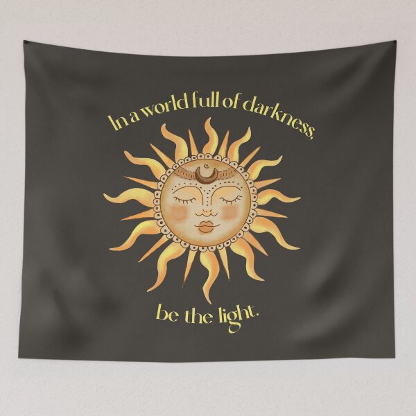 Item preview, In a world full of darkness, be the light designed and sold by witchlingart.