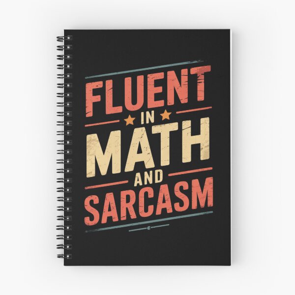 Item preview, Fluent in Math and Sarcasm1 designed and sold by DigitaldeligArt.