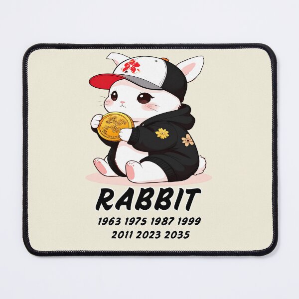 Item preview, Chinese Zodiac Sign Rabbit designed and sold by LiskoDesign.