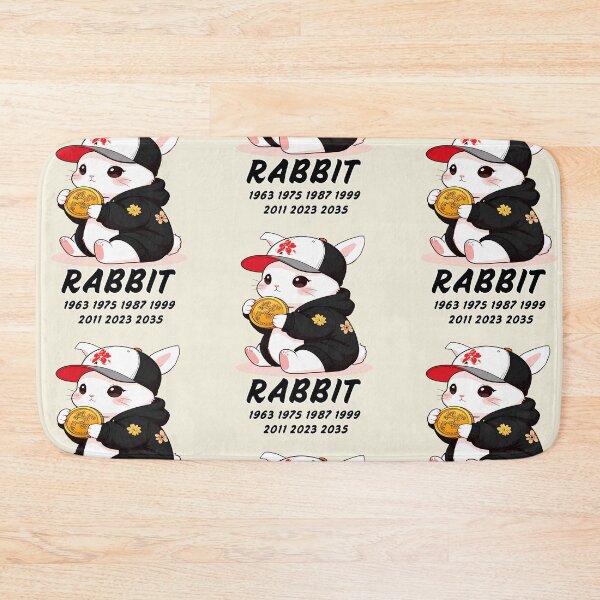 Item preview, Chinese Zodiac Sign Rabbit designed and sold by LiskoDesign.