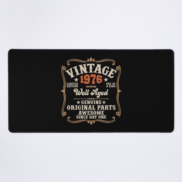 Item preview, 50th Birthday Vintage 1976 Well Aged 50 Awesome Years designed and sold by eclecTEEq.