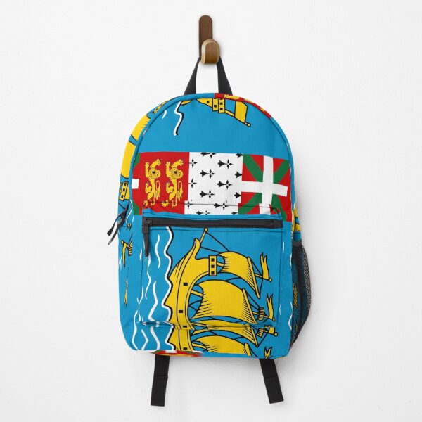 Item preview, Vertical Saint Pierre and Miquelon Flag Design designed and sold by NTGUILTY.