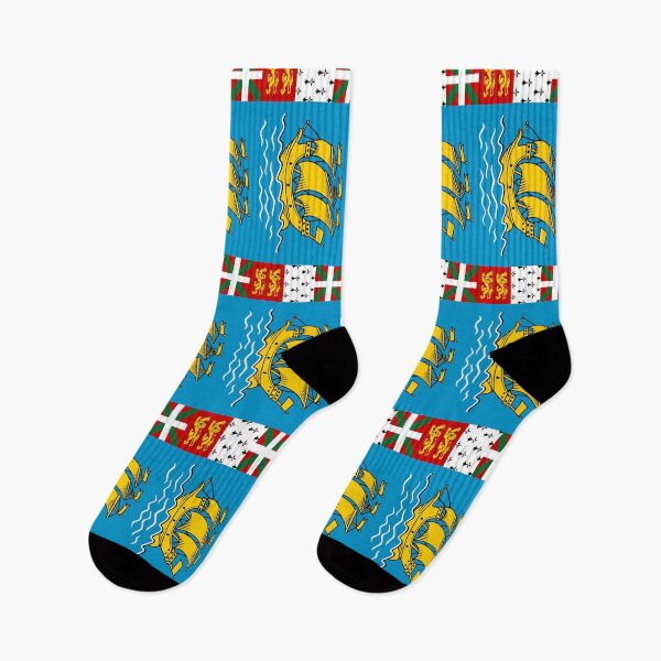 Item preview, Vertical Saint Pierre and Miquelon Flag Design designed and sold by NTGUILTY.
