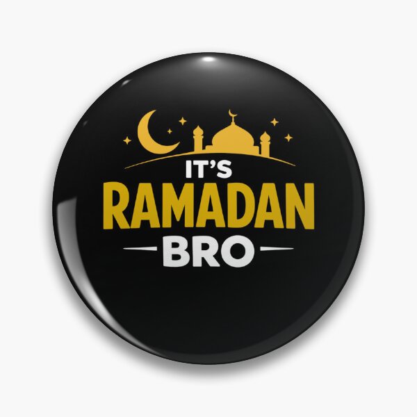 Item preview, It’s Ramadan Bro Calm Fasting Vibes designed and sold by FreshVibe Prints.
