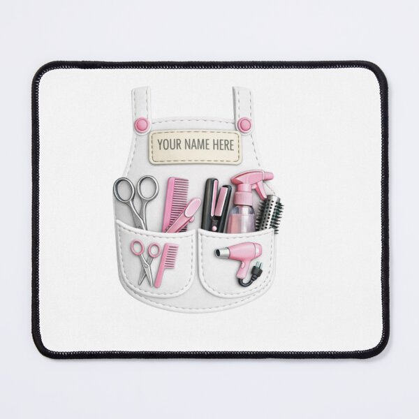 Item preview, Personalized Hair Stylist Apron Design – Custom Name Salon Gift designed and sold by Sqwirlgrl.
