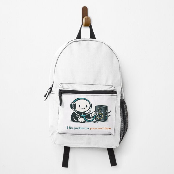 Item preview, I fix problems you can’t hear designed and sold by ChaosInNumbers.