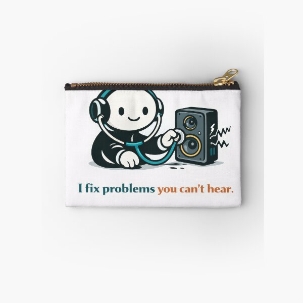 Item preview, I fix problems you can’t hear designed and sold by ChaosInNumbers.