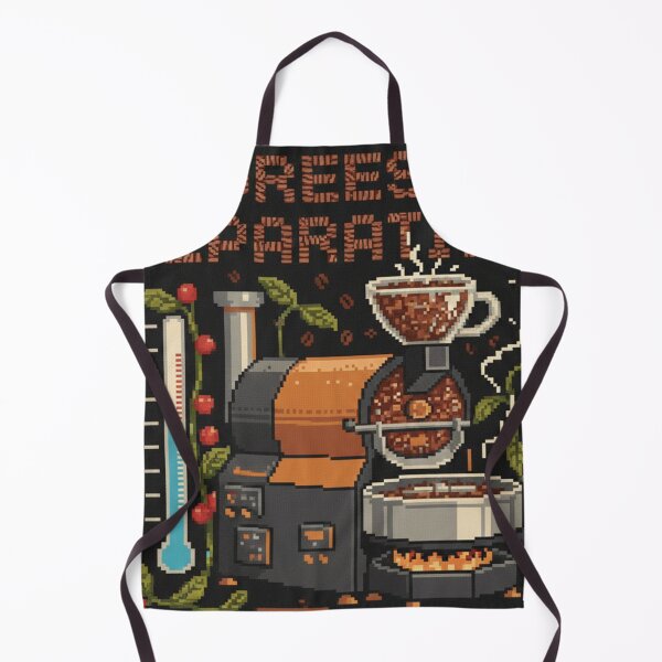 Item preview, 4 Degrees of Separation - Coffee Roasting Pixel Art designed and sold by BlissHalo.