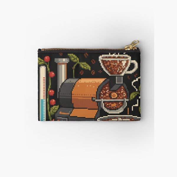 Item preview, 4 Degrees of Separation - Coffee Roasting Pixel Art designed and sold by BlissHalo.