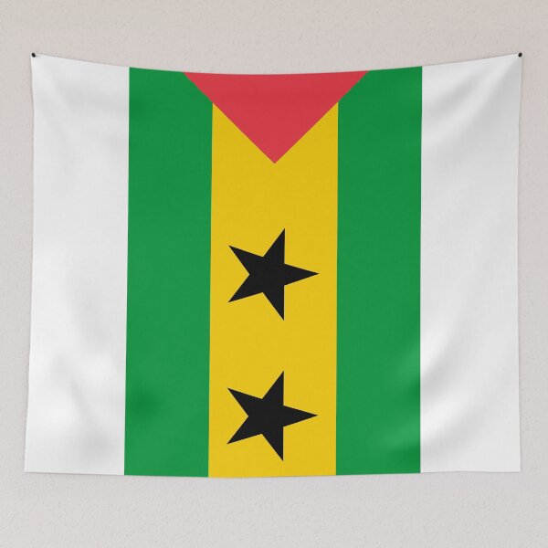 Item preview, Vertical São Tomé and Príncipe Flag Design designed and sold by NTGUILTY.