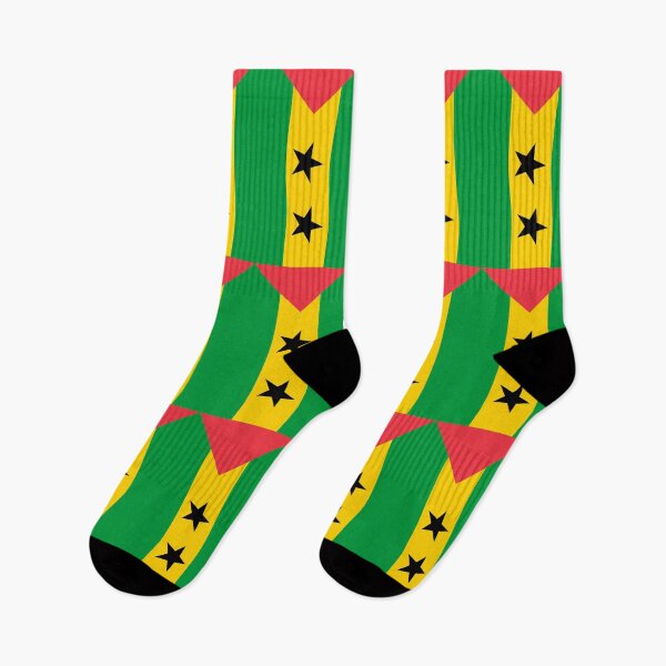 Item preview, Vertical São Tomé and Príncipe Flag Design designed and sold by NTGUILTY.