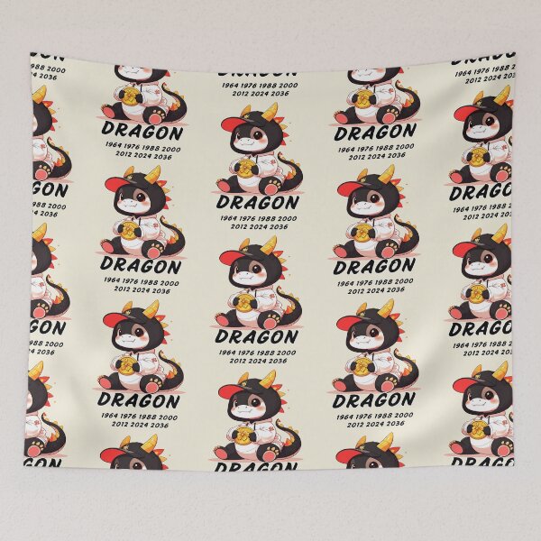 Item preview, Chinese Zodiac Sign Dragon designed and sold by LiskoDesign.