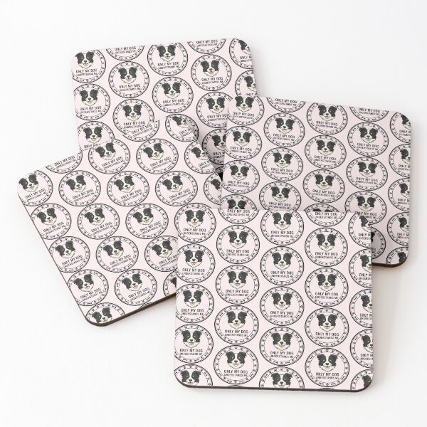 Item preview, Only My Dog Understands Me - Border Collie designed and sold by SeashellsSageCo.