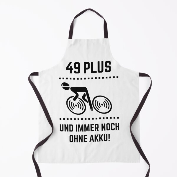 Item preview, 49 Plus – And Still Without a Battery! (Bicycle / Racing Bike / Birthday / Black) designed and sold by Roderix.